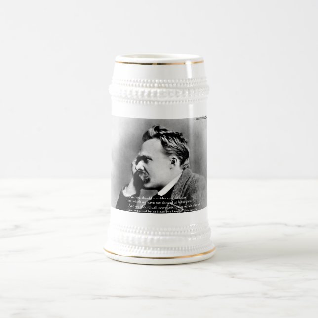 Nietzsche "Laugh" Wisdom Quote ger Tees & Cards Sejdel (Center)