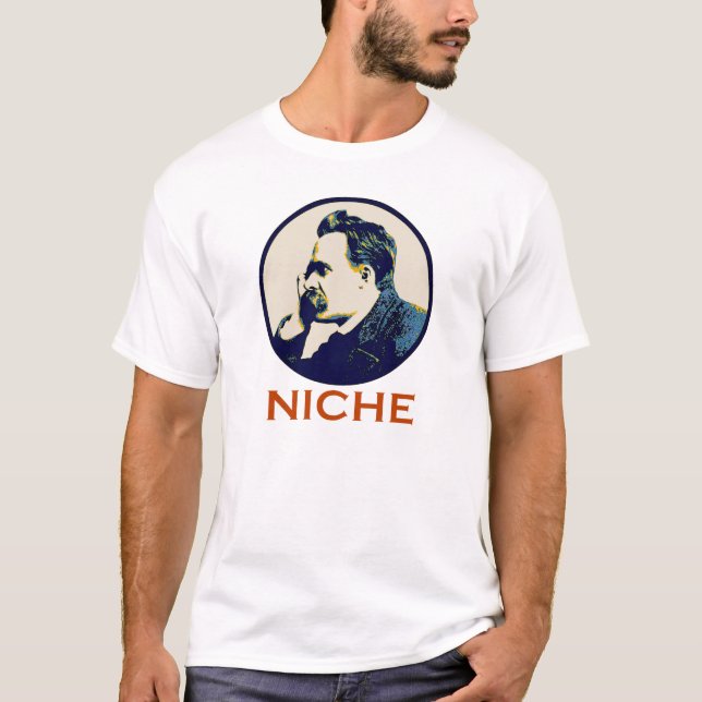 Nietzsche marknadsföringT-tröja T Shirt (Framsida)