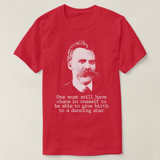 Nietzsche Meme Nietzsche T Shirt (Design framsida)