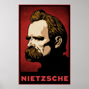 Nietzsche Print Poster