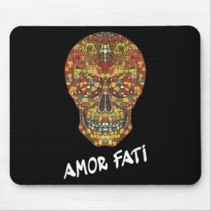 Nietzsche Stoic Quote Philosopher Sugar Skull Kärl Musmatta