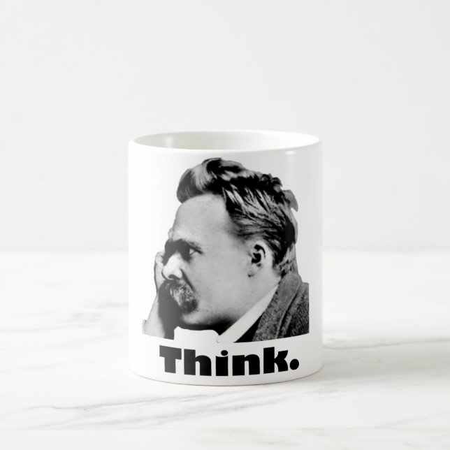 Nietzsche - tänkamugg kaffemugg (Center)