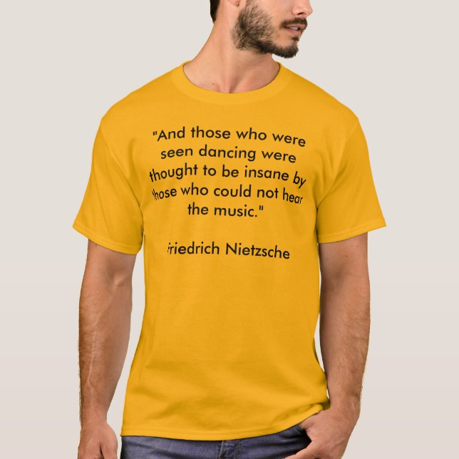 Nietzsche Tee (Framsida)