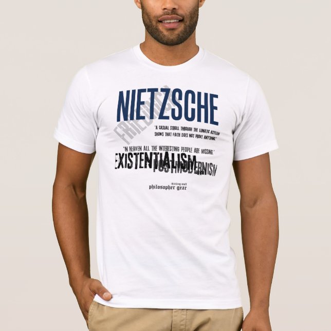 NIETZSCHE TEE SHIRT (Framsida)