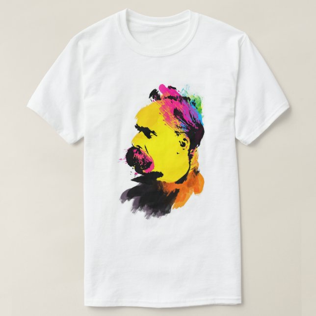 Nietzsche Tee Shirt (Design framsida)
