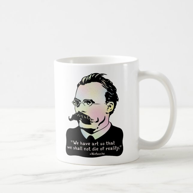 Nietzsche - verklighet för konst V. Kaffemugg (Höger)