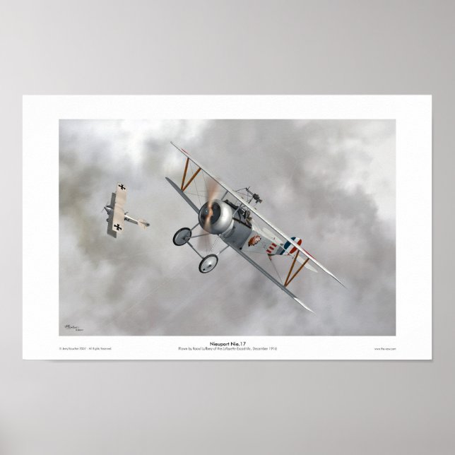 Nieuport Nie.17 Poster (Framsidan)