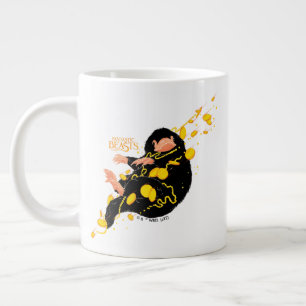 Niffler Flyter med Guld Jumbo Mugg