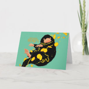 Niffler Flyter med Guld Kort