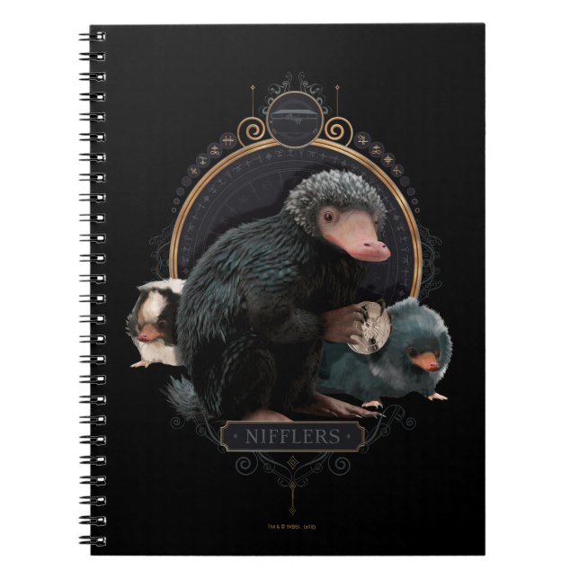 NIFFLER™s Art nouveau Porträtt Anteckningsbok (Framsidan)