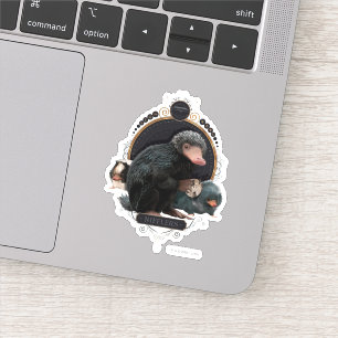 NIFFLER™s Art nouveau Porträtt Klistermärken