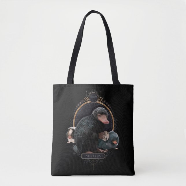 NIFFLER™s Art nouveau Porträtt Tygkasse (Framsida)
