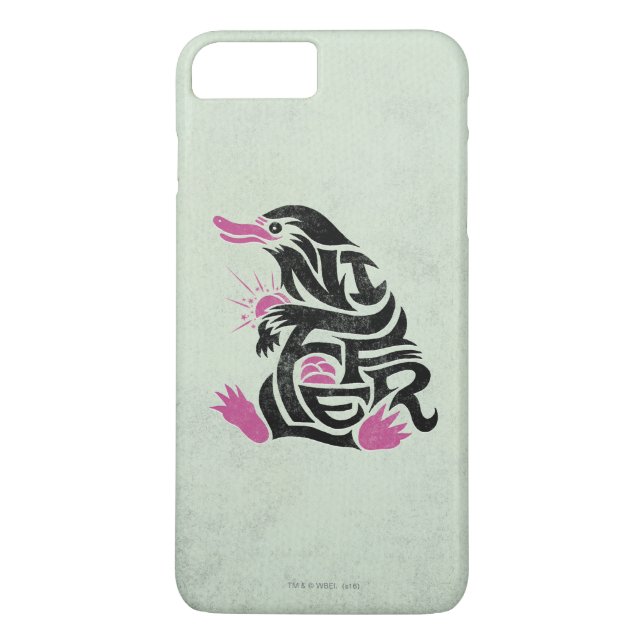 NIFFLER™-typografi Case-Mate iPhone Skal (Baksida)