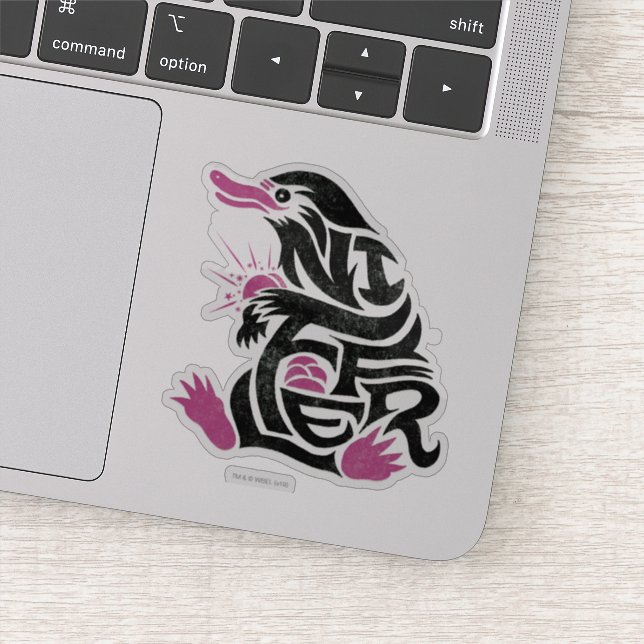 NIFFLER™-typografi Klistermärken (Detalj)