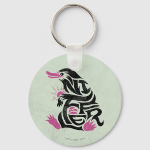 NIFFLER™-typografi Nyckelring