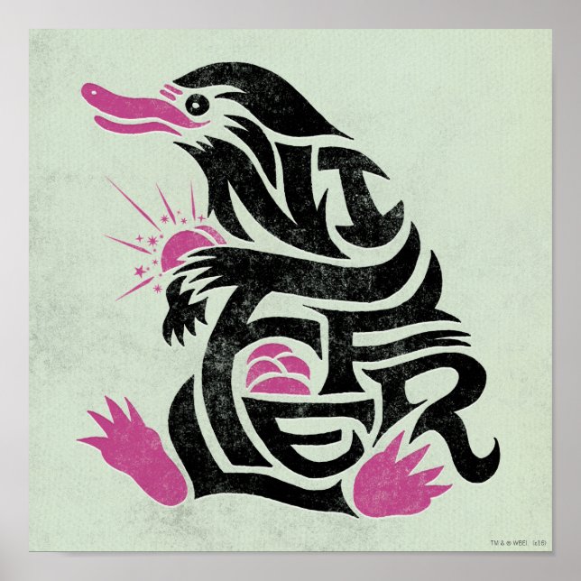 NIFFLER™-typografi Poster (Framsidan)