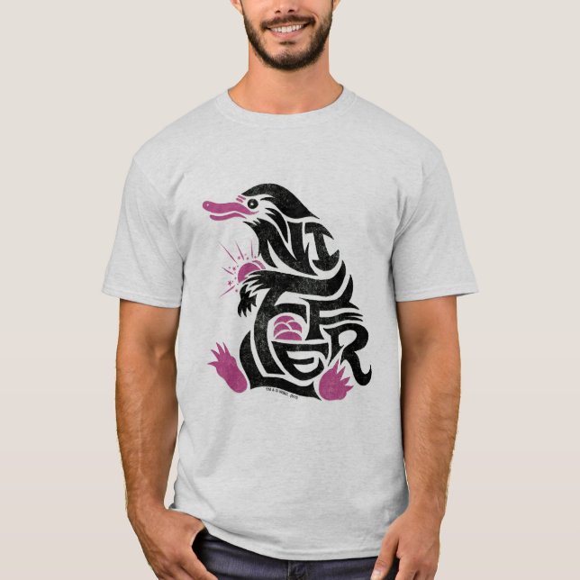 NIFFLER™-typografi T Shirt (Framsida)