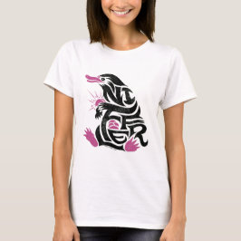 NIFFLER™-typografi T-shirt