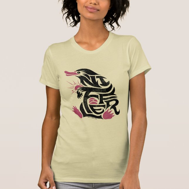 NIFFLER™-typografi T Shirt (Framsida)