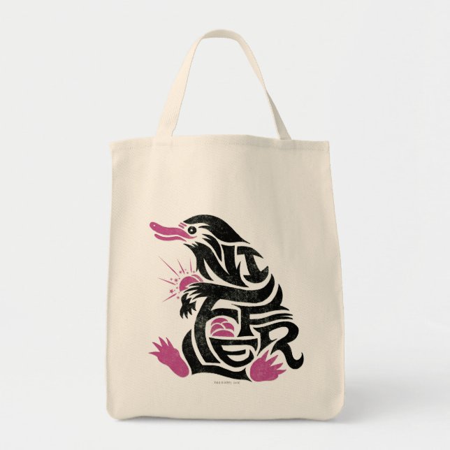 NIFFLER™-typografi Tygkasse (Framsidan)