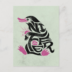 NIFFLER™-typografi Vykort