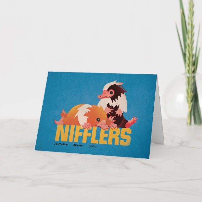 Nifflers Vintage Graphic Kort (Framsida)