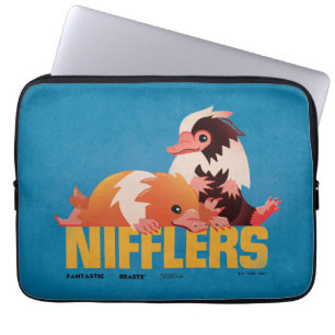 Nifflers Vintage Graphic Laptop Fodral