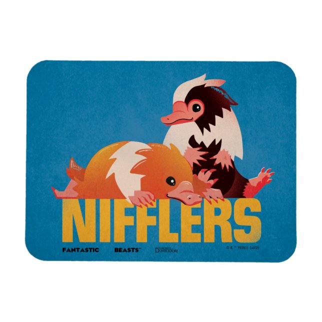 Nifflers Vintage Graphic Magnet (Horisontell)