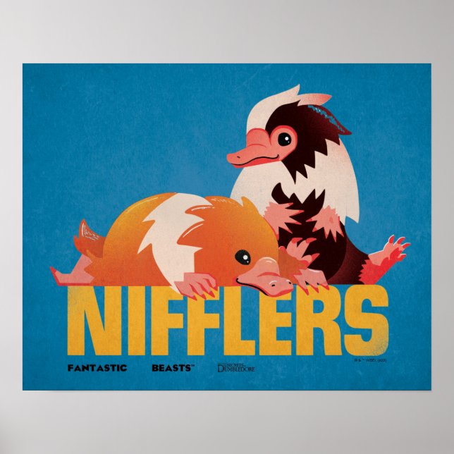 Nifflers Vintage Graphic Poster (Framsidan)