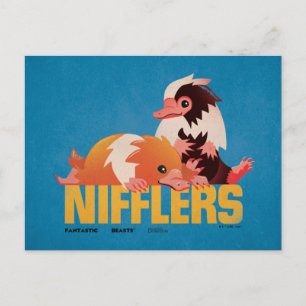 Nifflers Vintage Graphic Vykort