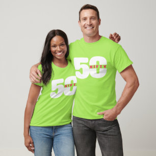 NIFTY 50 Sports Inspired BIRTHDAY T-Shirts