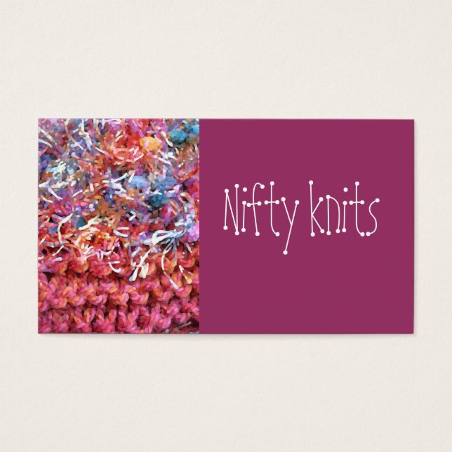 Nifty sticka visitkort (Framsidan)
