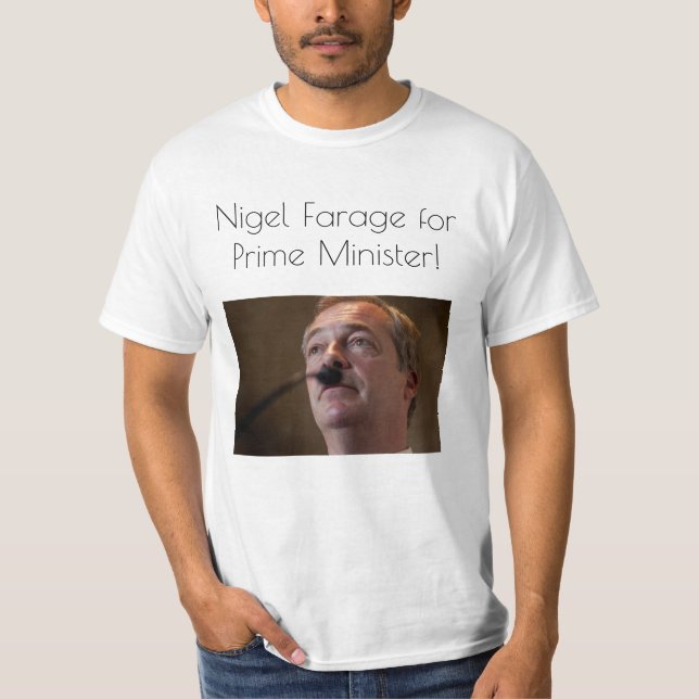 Nigel Farage T-tröja T Shirt (Framsida)