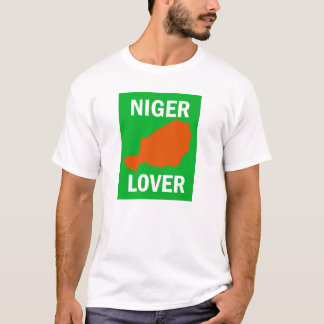 Niger älskare t shirt