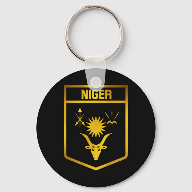 Niger Emblem Nyckelring (Framsida)