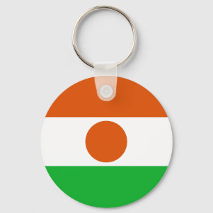 Niger Flag Nyckelring