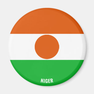 Niger Flagga Charming Patriotic Magnet