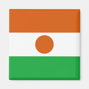 Niger Flagga Magnet