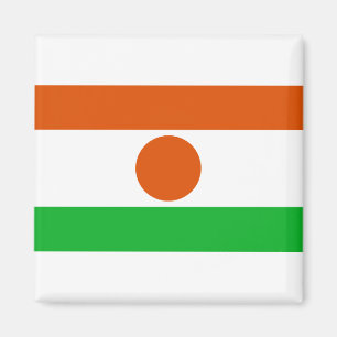 Niger Flagga Magnet