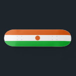 Niger Flagga Mini Skateboard Bräda 18,5 Cm<br><div class="desc">Patriotic flagga av Niger.</div>