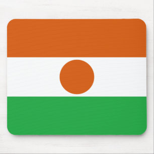 Niger Flagga Mousepad Musmatta