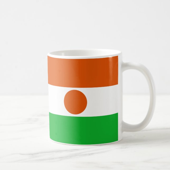 Niger Flagga Mugg (Höger)