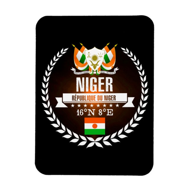 Niger Magnet (Vertikal)