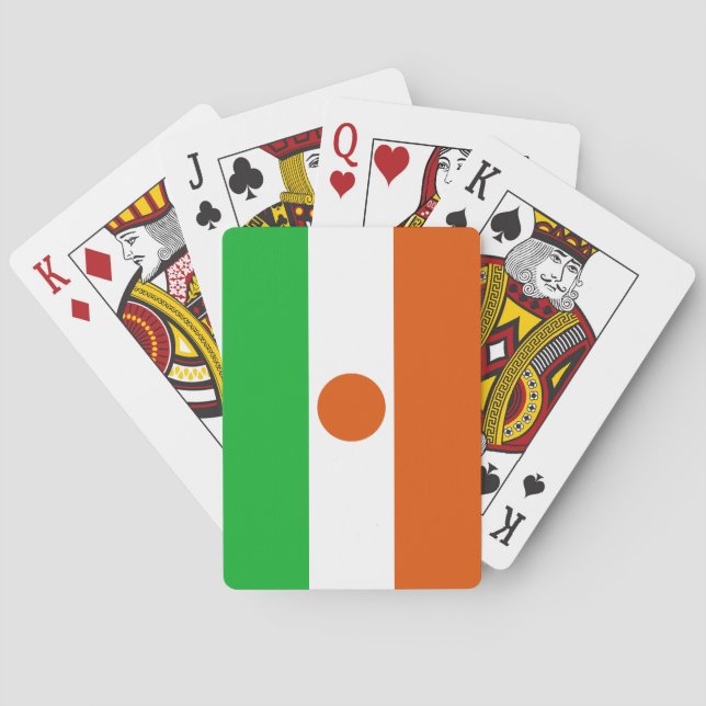 Nigerflagga Casinokort (Baksidan)
