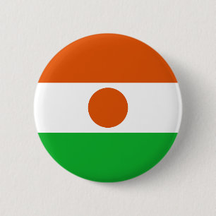 Nigerflagga Knapp