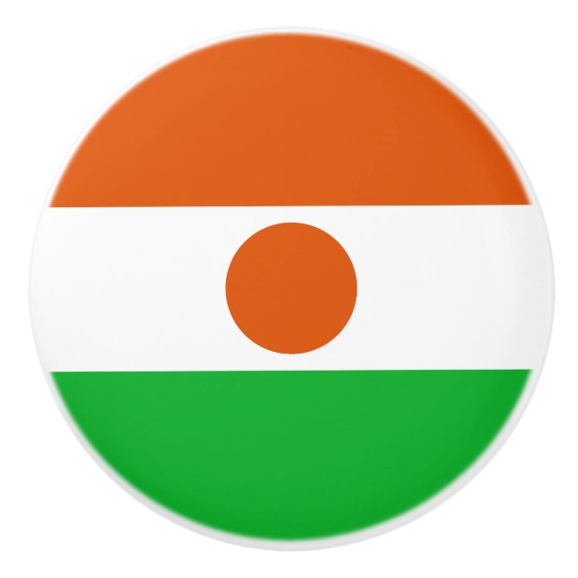 Nigerflagga Knopp (Framsidan)