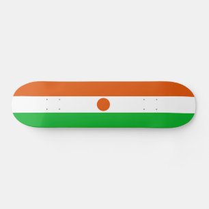 Nigerflagga Mini Skateboard Bräda 18,5 Cm