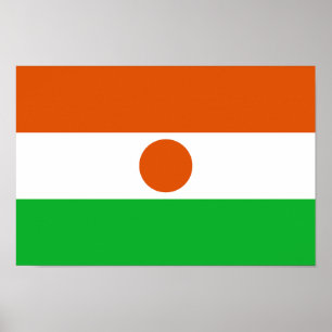 Nigerflagga Poster