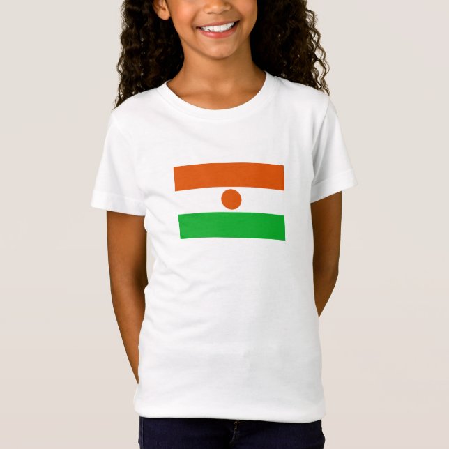 Nigerflagga T Shirt (Framsida)