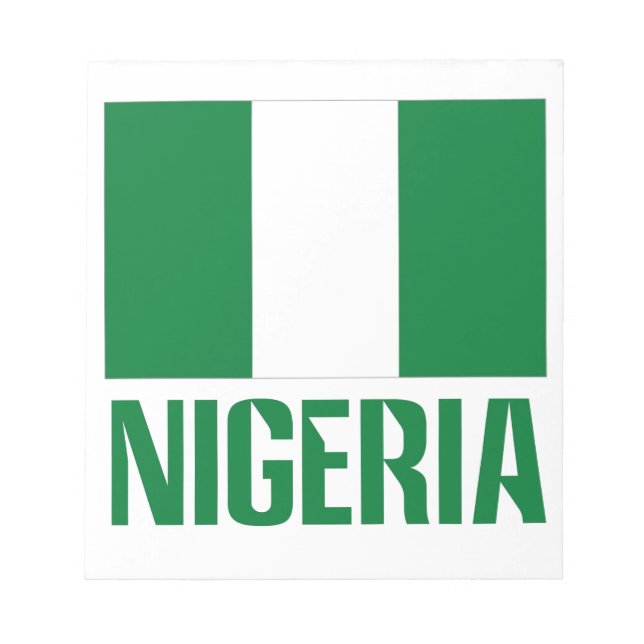 Nigeria Anteckningsblock (Framsida)